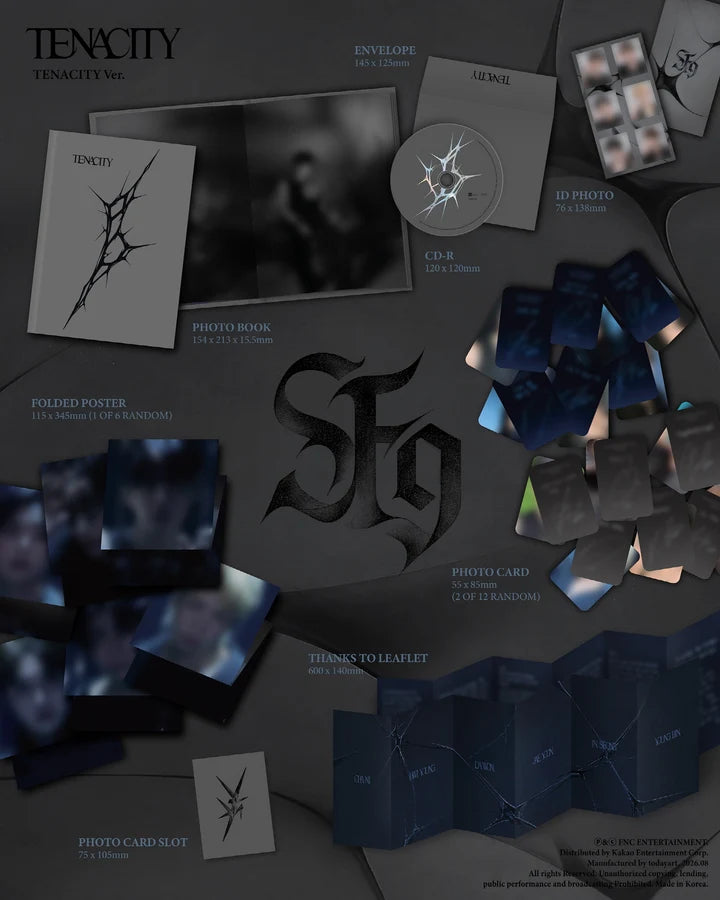 SF9 - TENACITY 2ND ALBUM