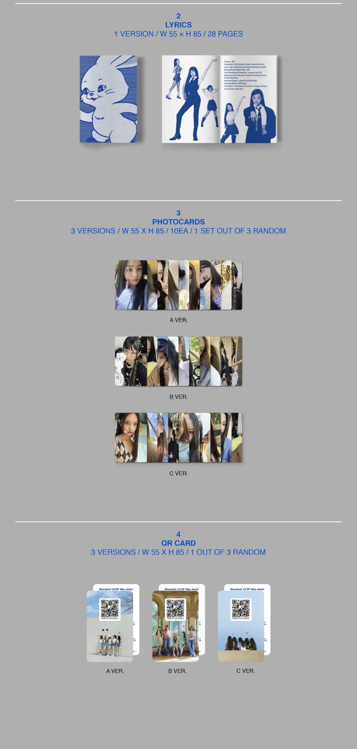 NEWJEANS - SOBRENATURAL [WEVERSE ALBUMS VER.] ESTÁNDAR