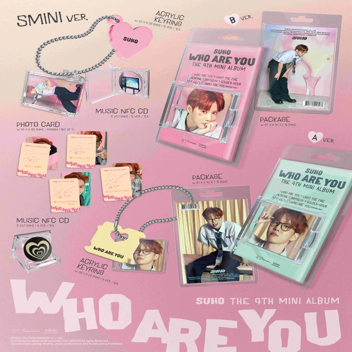 SUHO (EXO) - WHO ARE YOU 4TH MINI ALBUM [SMINI VER.]