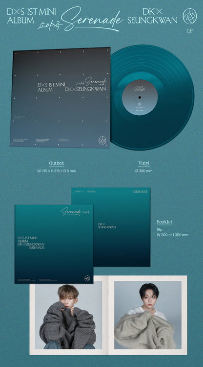 (PRE-ORDEN) DK X SEUNGKWAN (SEVENTEEN) - SERENADE 1ER MINI ÁLBUM [WEVERSE ALBUM VER.]