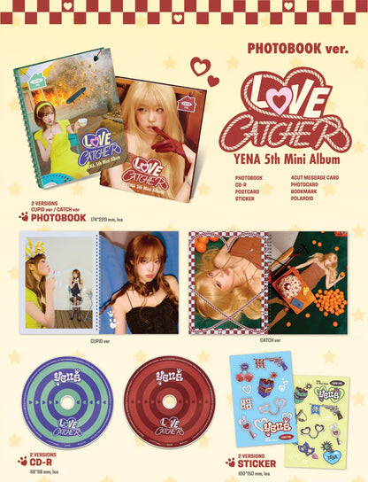 YENA - LOVE CATCHER 5º MINI ÁLBUM