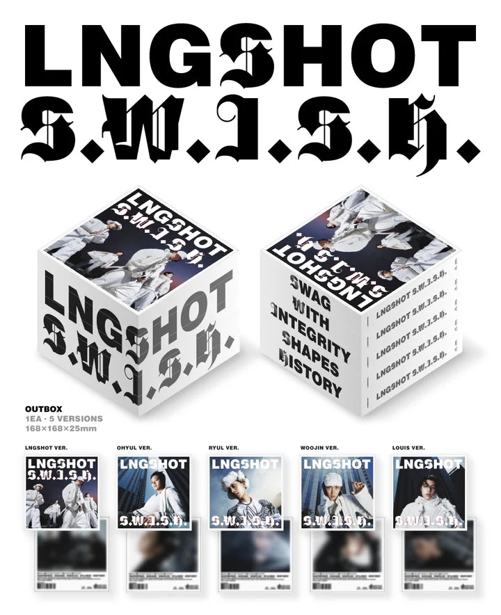 (PRE-ORDER) LNGSHOT - S.W.I.S.H EP ALBUM