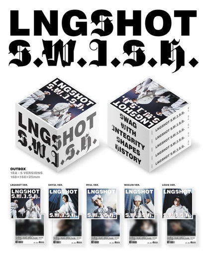 (PRE-ORDER) LNGSHOT - S.W.I.S.H EP ALBUM