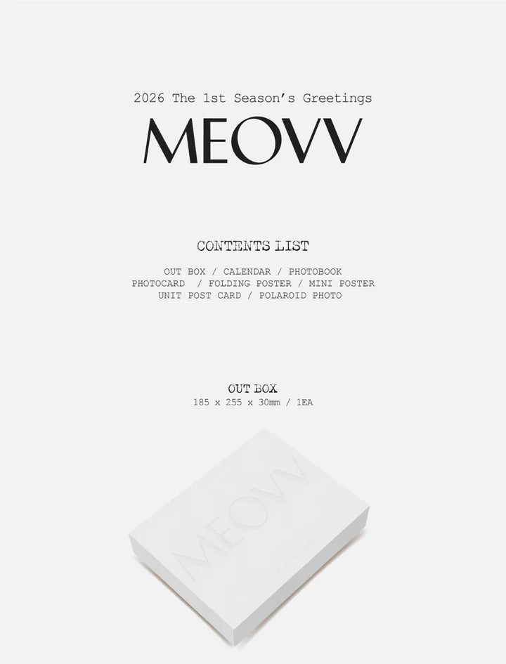 MEOVV - 2026 SEASON'S GREETINGS