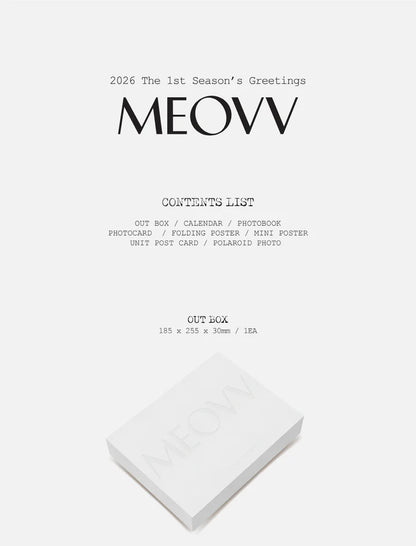 MEOVV - 2026 SEASON'S GREETINGS