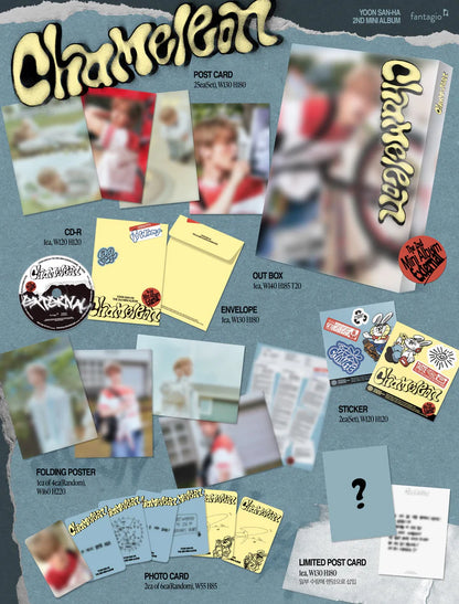 YOON SAN-HA - CHAMAELON 2ND MINI ALBUM