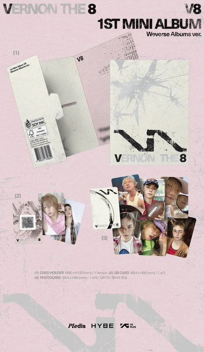V8 (SEVENTEEN) - 1ST MINI ALBUM [WEVERSE ALBUM VER.]