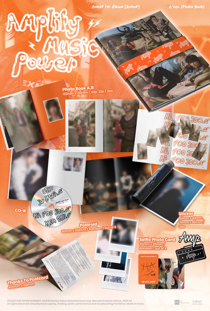 AxMxP - AxMxP 1ST ALBUM [A VERSION]