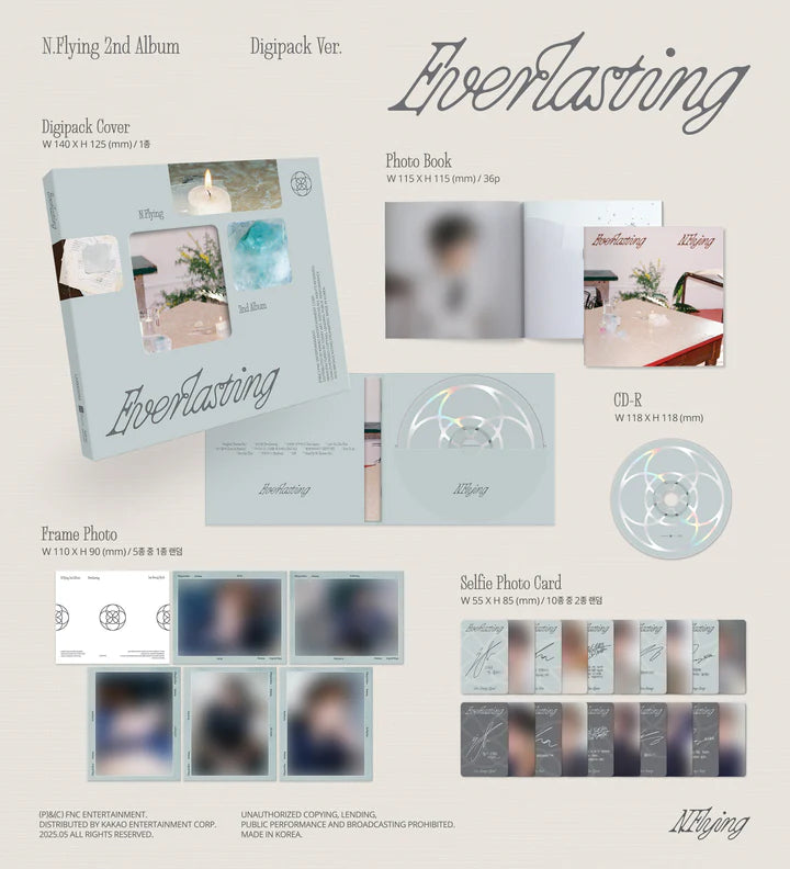 N.FLYING - EVERLASTING 2ND ALBUM [DIGIPACK VER.]