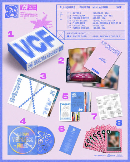 ALL(H)OURS - VCF 4TH MINI ALBUM