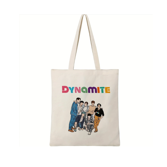 TOTE BAG BTS FANMADE DYNAMITE