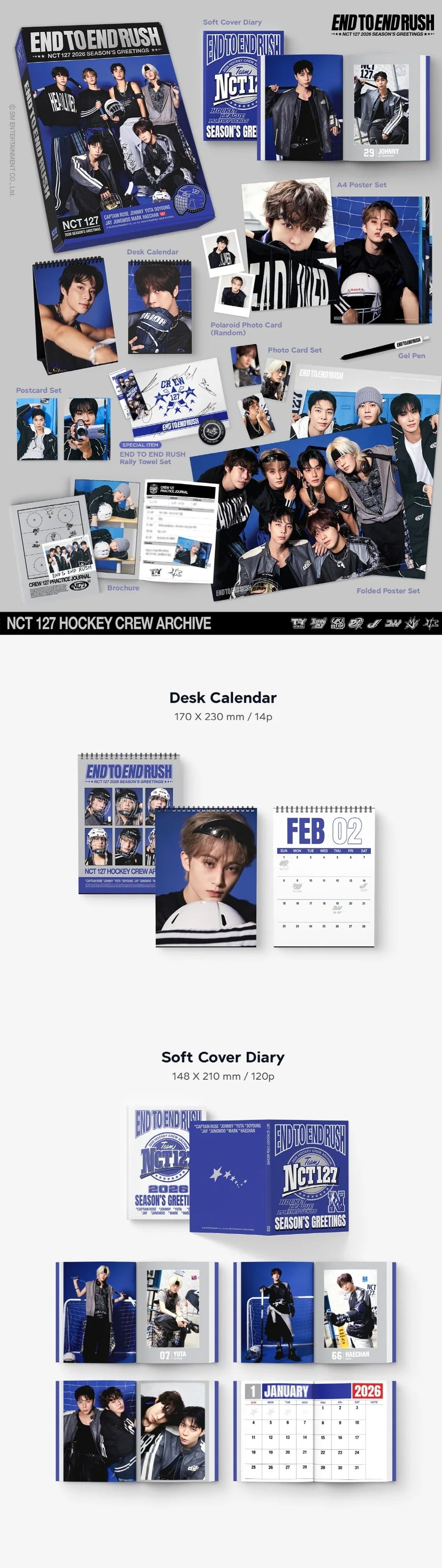 (PRE-ORDER) NCT 127 - 2026 SEASON'S GREETINGS