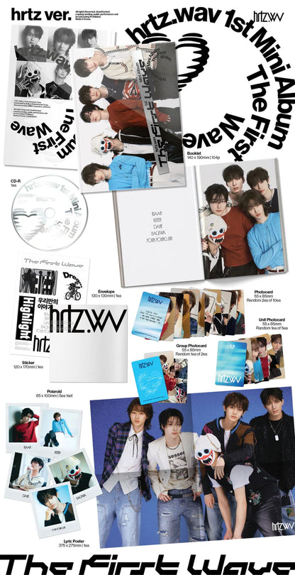 HRTZ.WAV - THE FIRST WAVE 1ST MINI ALBUM