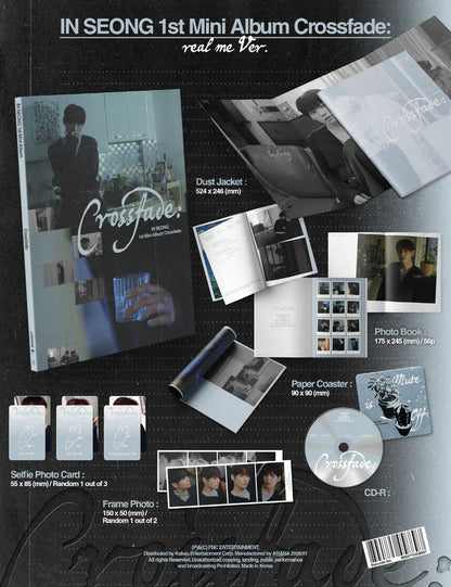 IN SEONG (SF9) - CROSSFADE: 1ST MINI ÁLBUM [REAL ME VER.]