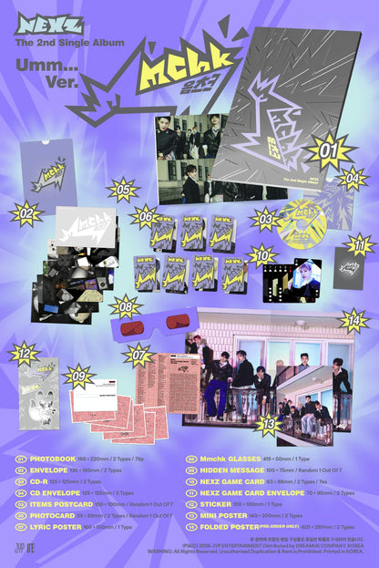 NEXZ - MMCHK 2ND SINGLE ALBUM