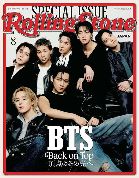 ROLLING STONE JP - 2026.08 X BTS
