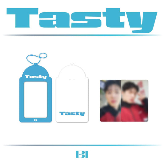 (PRE-ORDER) B.I - TASTY NEW SINGLE OFFICIAL MD PHOTO CARD HOLDER