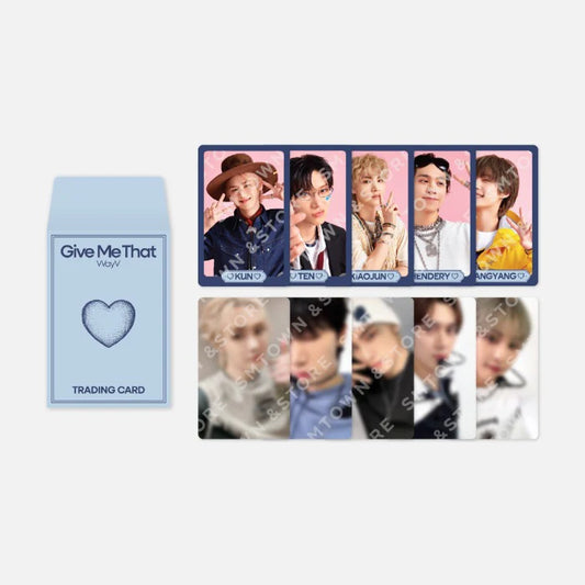 (PRE-ORDER) WAYV - GIVE ME THAT OFFICIAL MD RANDOM TRADING CARD SET