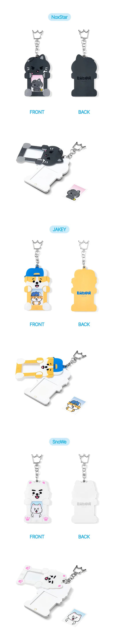 (PRE-ORDER) ENHYPEN - ENCHIN OFFICIAL CHARACTER MD MINI PHOTO HOLDER