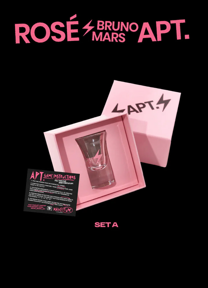 ROSÉ (BLACKPINK) - ROSIE OFFICIAL MD APT SHOT GLASS SET A