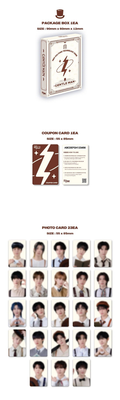NCT - NCT ZONE COUPON CARD [VERSIÓN GENTLE MAN]