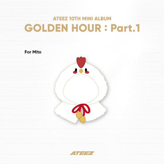 ATEEZ - OFFICIAL GOLDEN HOUR: PART 1 OFFICIAL MD MITO COCK-A-DOODLE HOODIE