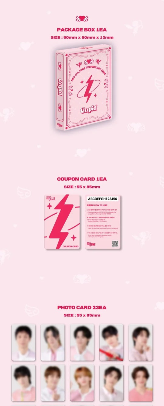 NCT - NCT ZONE COUPON CARD [CUPID VER.]