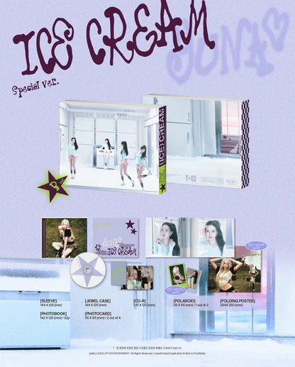 YUNA (ITZY) - ICE CREAM 1ST MINI ÁLBUM [VER. ESPECIAL]