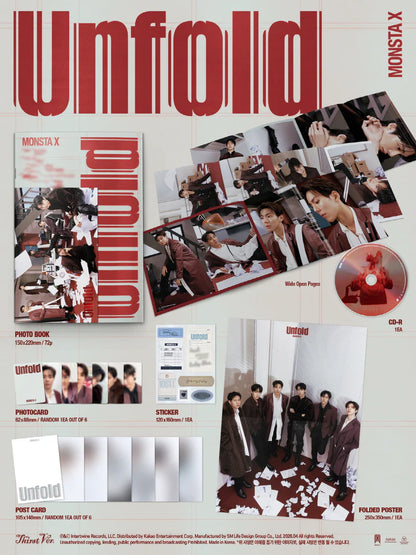 MONSTAX - UNFOLD ÁLBUM DE ESTUDIO ESTADOUNIDENSE