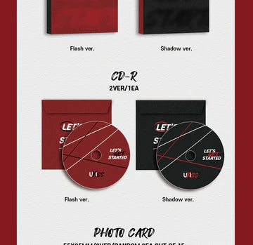 UKISS - LET'S GET STARTED 13TH MINI ALBUM