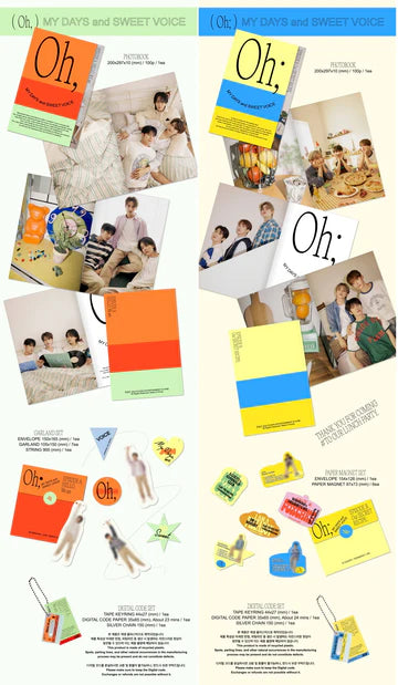 SEVENTEEN - EPISODE: OH, MY DAYS AND SWEET VOICE UNIT PHOTOBOOK