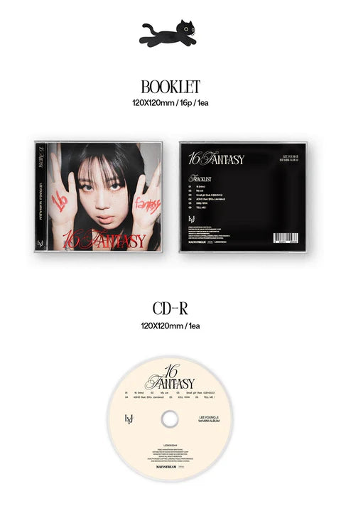 LEE YOUNG JI - 1ST MINI ALBUM 16 FANTASY [JEWEL VER.]