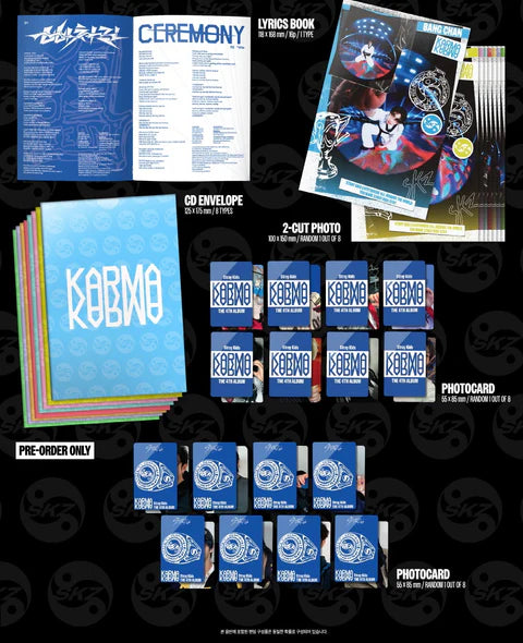 STRAY KIDS - KARMA 4TH ALBUM [ACCORDION VER.]