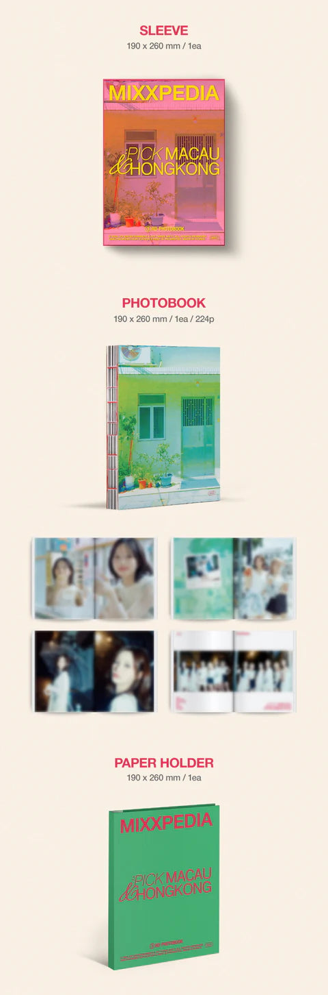 NMIXX MIXXPEDIA : PICK MACAU & HONGKONG PHOTOBOOK