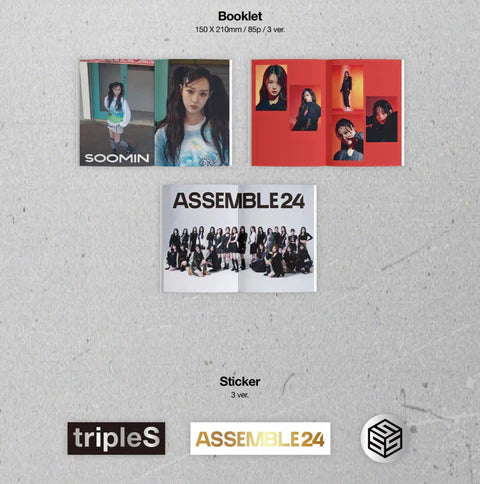 TRIPLES - ASSEMBLE24 1ST ALBUM