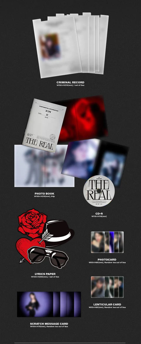 X:IN XIN - THE REAL 2ND MINI ALBUM