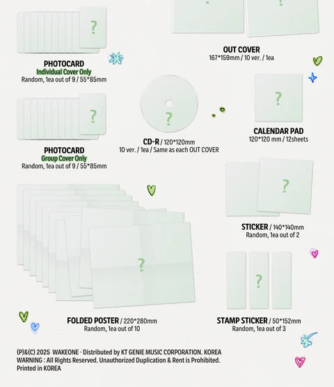(PRE-ORDER) ZEROBASEONE - NEVER SAY NEVER 1ST FULL ALBUM [DIGIPACK VER.]