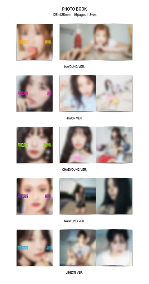 FROMIS_9 - FROM OUT 20' 6TH MINI ALBUM [DIGIPACK VER.]