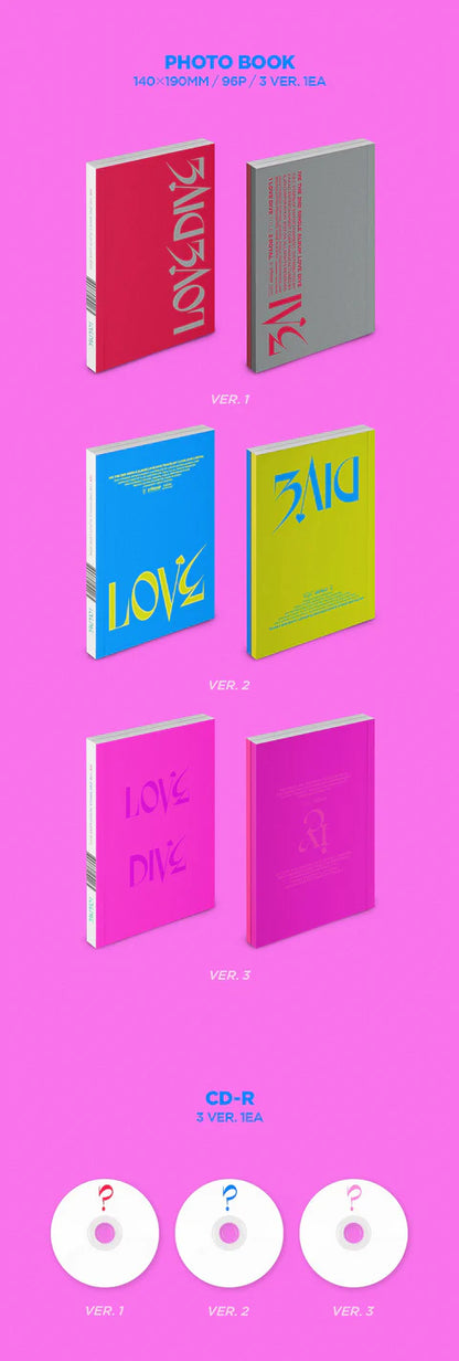 IVE - LOVE DIVE 2ND SINGLE ALBUM