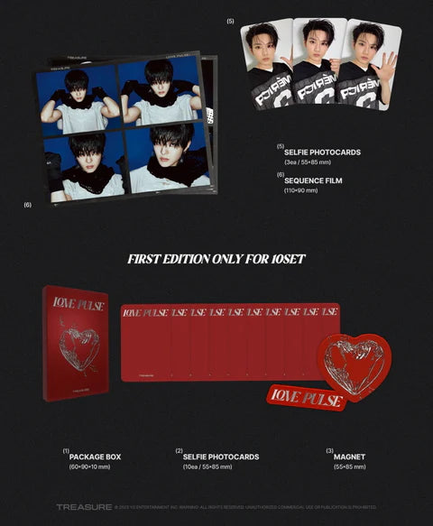 TREASURE - LOVE PULSE 3RD MINI ALBUM [SPORTY VER.]