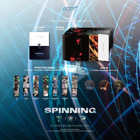 GOT7 - SPINNING TOP MINI ALBUM