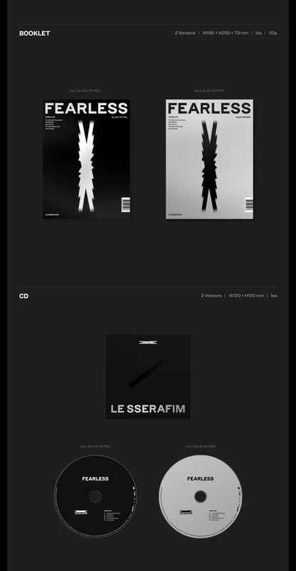 LE SSERAFIM - FEARLESS 1ST MINI ALBUM