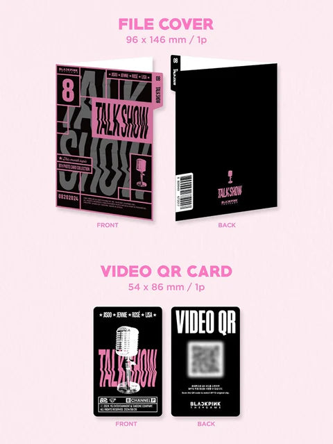 BLACKPINK: THE GAME PHOTO CARD COLLECTION [TALK SHOW]