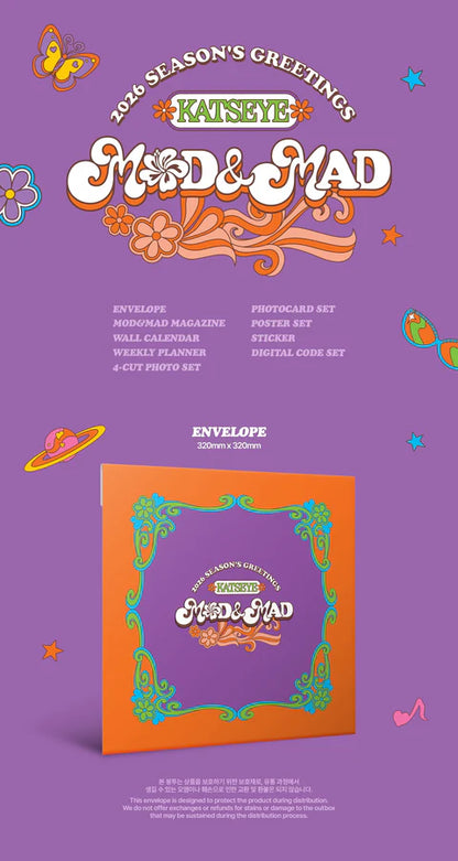 (PRE-ORDER) KATSEYE - 2026 SEASON'S GREETINGS [MOD & MAD]