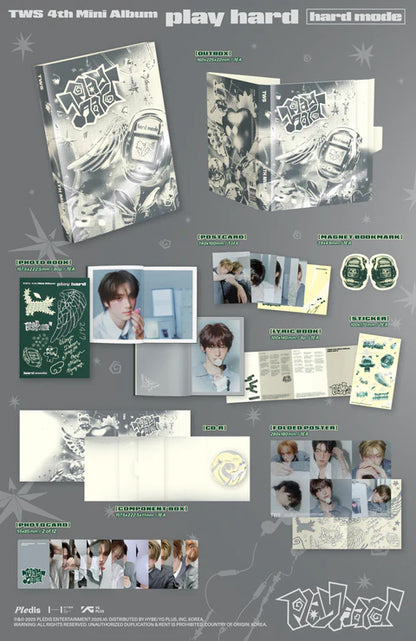 TWS - PLAY HARD 4TH MINI ALBUM