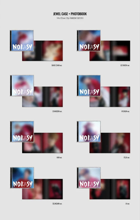 STRAY KIDS - ÁLBUM NOEASY [VER.NORMAL]