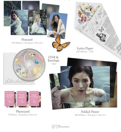 IRENE (RED VELVET) - LIKE A FLOWER 1ST MINI ALBUM [PHOTOBOOK VER.]