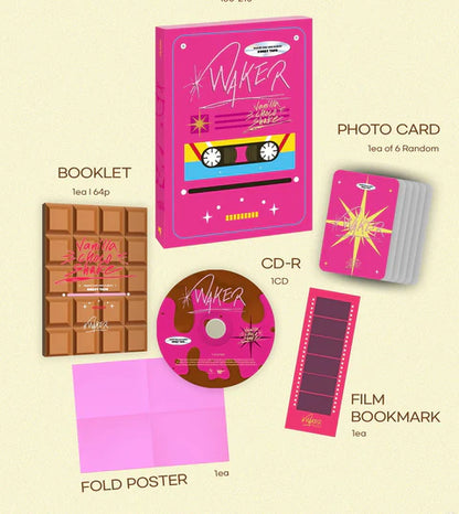 WAKER - SWEET TAPE 2ND MINI ALBUM