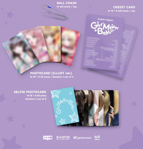 MADEIN - GIRL MEETS BOY ÁLBUM [VER. KiT]