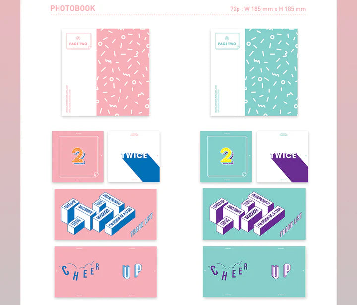 TWICE - PAGE TWO 2ND MINI ALBUM